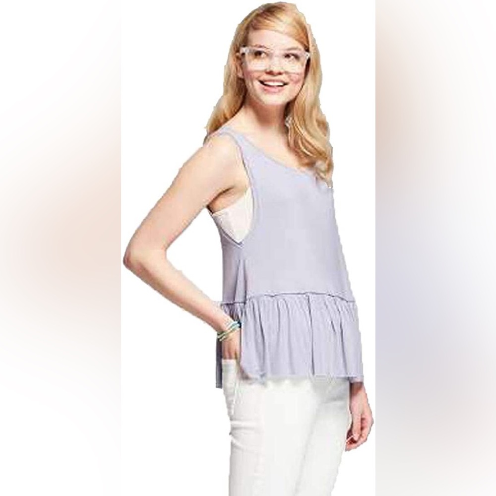 Mossimo Supply Co. Women's Peplum Tank Top